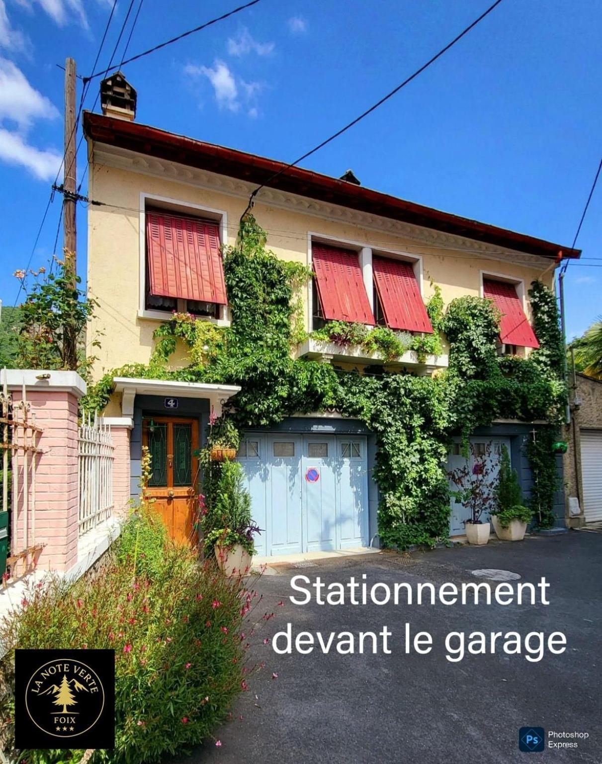 La Note Verte - Parking Gratuit Devant L'Entree Foix Buitenkant foto